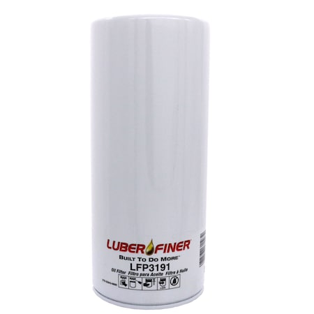 Luber-Finer Oil Filter, Od, 4.28 109Mm, Height, 10.31 262Mm, Id, 1-1/8-16 Thd LFP3191
